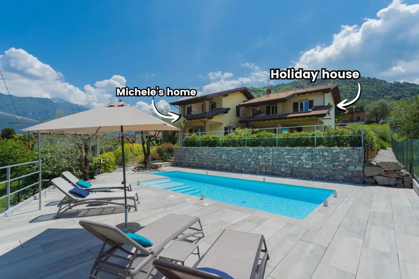 Ca Stagia Holiday House With Private Swimming-Pool Беладжо Екстериор снимка